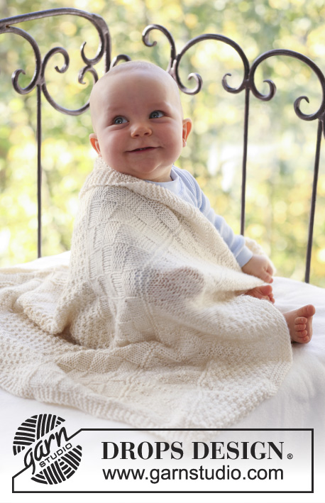 DROPS Design free patterns - Babytæpper