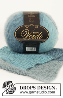 Brisa de Mar Neck Warmer / DROPS Extra 0-1038 - Knitted DROPS neck warmer in garter st in ”Verdi”.