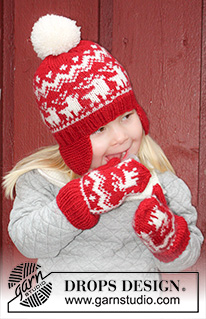Free patterns - Christmas Hats for Children / DROPS Extra 0-1048