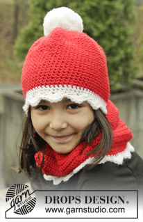 Free patterns - Children Scarves & Neck Warmers / DROPS Extra 0-1054