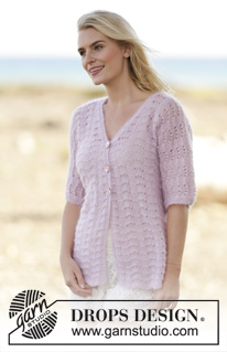 Free patterns - Short Sleeve Cardigans / DROPS Extra 0-1116