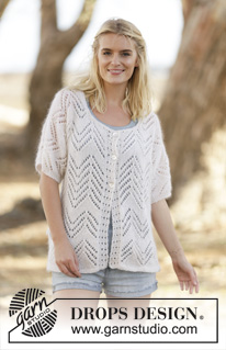 Free patterns - Open Front Tops / DROPS Extra 0-1120