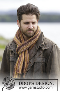 Free patterns - Men's Scarves & Neck Warmers / DROPS Extra 0-1156