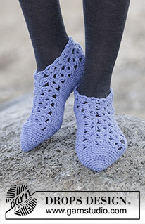 Free patterns - Women's Socks & Slippers / DROPS Extra 0-1168