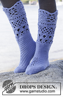 Free patterns - Chaussettes & Chaussons / DROPS Extra 0-1169