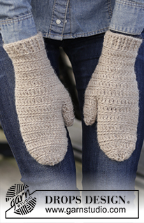 Free patterns - Gloves & Mittens / DROPS Extra 0-1176