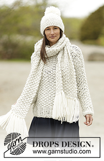 Free patterns - Scarves / DROPS Extra 0-1187