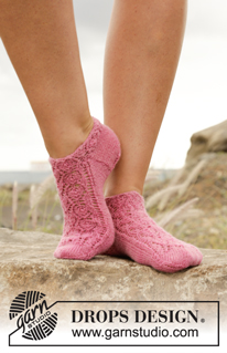 Free patterns - Women's Socks & Slippers / DROPS Extra 0-1243