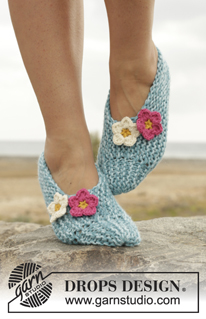 Free patterns - Children Slippers / DROPS Extra 0-1271