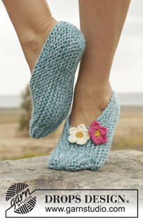 Free patterns - Children Slippers / DROPS Extra 0-1271