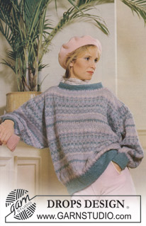 Free patterns - Striped Jumpers / DROPS Extra 0-130