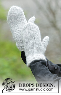 Free patterns - Mittens / DROPS Extra 0-1322