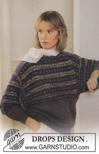Free patterns - Striped Jumpers / DROPS Extra 0-133