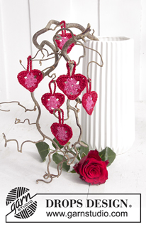 Free patterns - Valentine's Day / DROPS Extra 0-1359