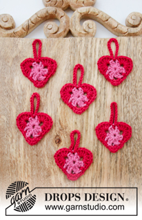 Free patterns - Valentine's Day / DROPS Extra 0-1359