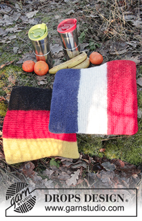 Free patterns - Felted Seat Pads / DROPS Extra 0-1361