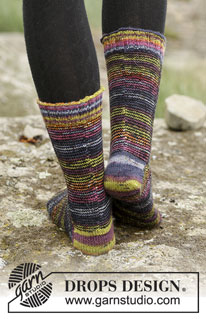 Free patterns - Chaussettes / DROPS Extra 0-1366