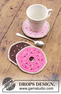 Free patterns - Coasters & Placemats / DROPS Extra 0-1383