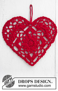 Free patterns - Valentine's Day / DROPS Extra 0-1400