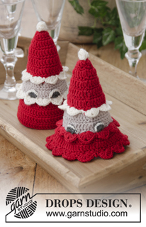 Free patterns - Christmas Table Decor / DROPS Extra 0-1411
