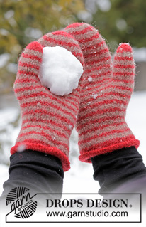 Free patterns - Felted Mittens / DROPS Extra 0-1430