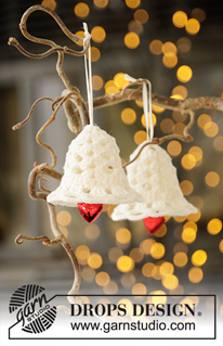 Free patterns - Christmas Tree Ornaments / DROPS Extra 0-1446