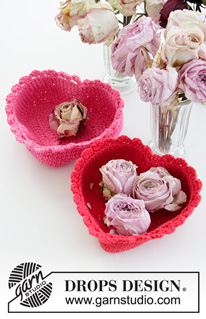 Free patterns - Valentine's Day / DROPS Extra 0-1452