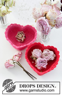 Free patterns - Valentine's Day / DROPS Extra 0-1452