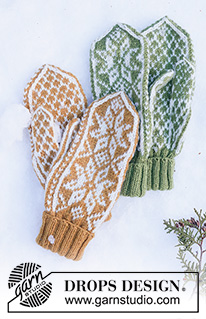 Free patterns - Nordic Gloves & Mittens / DROPS Extra 0-1460