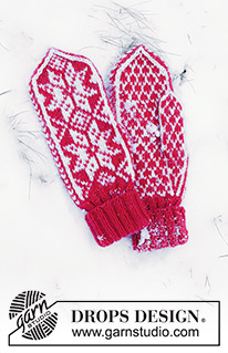 Free patterns - Nordic Gloves & Mittens / DROPS Extra 0-1460
