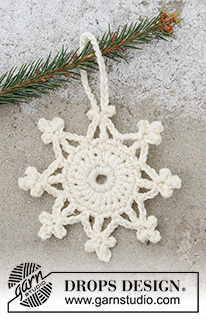 Free patterns - Christmas Tree Ornaments / DROPS Extra 0-1468