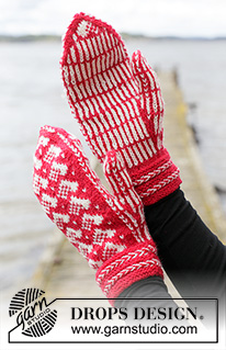 Free patterns - Nordic Gloves & Mittens / DROPS Extra 0-1469