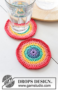 Free patterns - Coasters & Placemats / DROPS Extra 0-1486