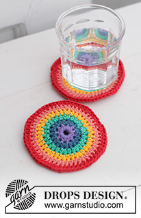 Free patterns - Coasters & Placemats / DROPS Extra 0-1486