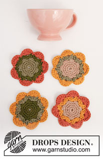 Free patterns - Coasters & Placemats / DROPS Extra 0-1499