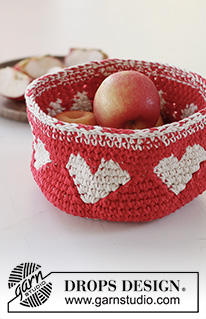 Free patterns - Christmas Table Decor / DROPS Extra 0-1508