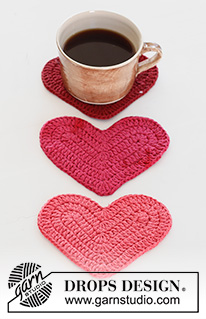 Free patterns - Valentine's Day / DROPS Extra 0-1511