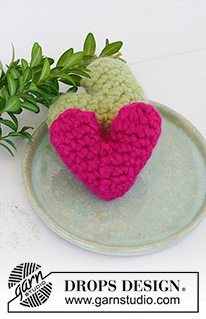 Free patterns - Valentine's Day / DROPS Extra 0-1519