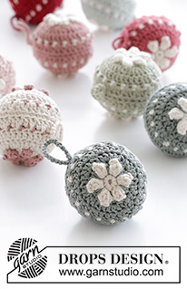 Free patterns - Christmas Tree Ornaments / DROPS Extra 0-1572