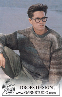 Free patterns - Men's Basic Jumpers / DROPS Extra 0-185
