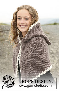 Free patterns - Hetteponchoer / DROPS Extra 0-446