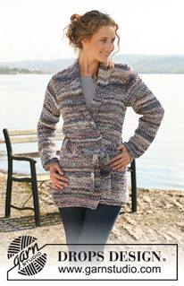 Free patterns - Wrap Cardigans / DROPS Extra 0-447
