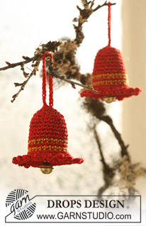 Free patterns - Christmas Tree Ornaments / DROPS Extra 0-513