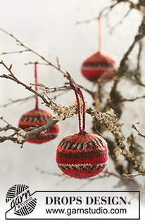 Free patterns - Christmas Tree Ornaments / DROPS Extra 0-515