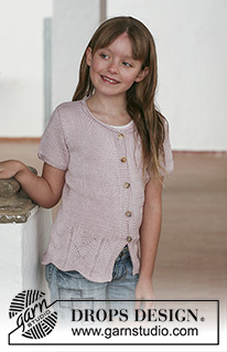 Free patterns - Children Cardigans / DROPS Extra 0-537