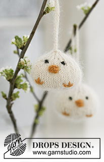 Free patterns - Christmas Tree Ornaments / DROPS Extra 0-548