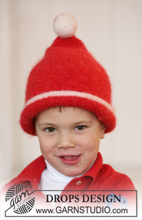 Free patterns - Christmas Hats for Children / DROPS Extra 0-567
