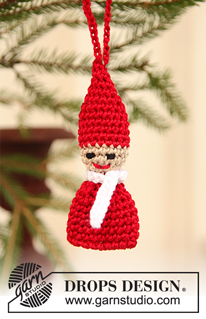 Free patterns - Christmas Tree Ornaments / DROPS Extra 0-727