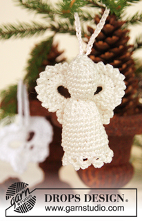 Free patterns - Christmas Tree Ornaments / DROPS Extra 0-733