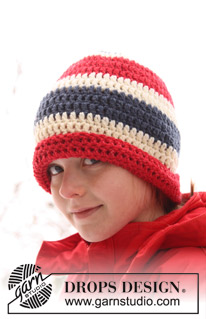 Free patterns - Children Beanies / DROPS Extra 0-761